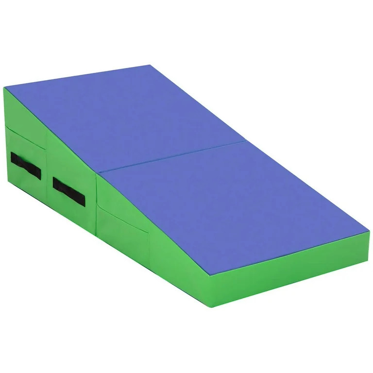 48x24 Inch Incline Mat Gymnastics Mat Tumbling Mat Foldding Gymnastic Tumbling Mat Indoor/Outdoor... | Walmart (US)