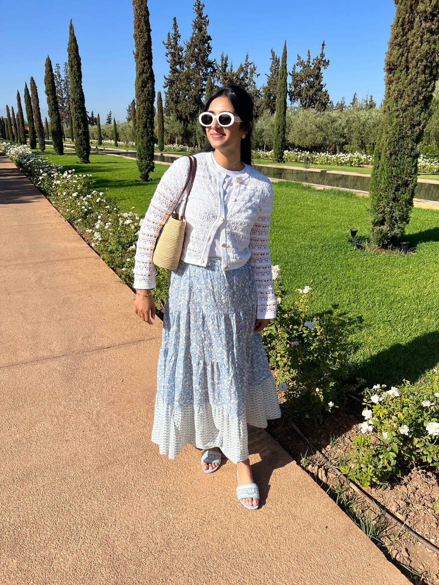 Love this feminine cute summer outfit! It’s so girly and easy to throw together! I got some of the pierces in a market in Lisbon so I’ll be linking similar pieces to throw together a chic and modest summer outfit! 

#LTKSeasonal #LTKSummerSales #LTKStyleTip