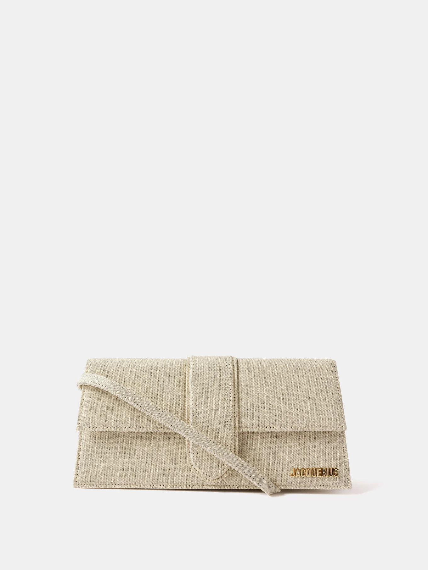 Bambino Long linen shoulder bag | Matches (US)