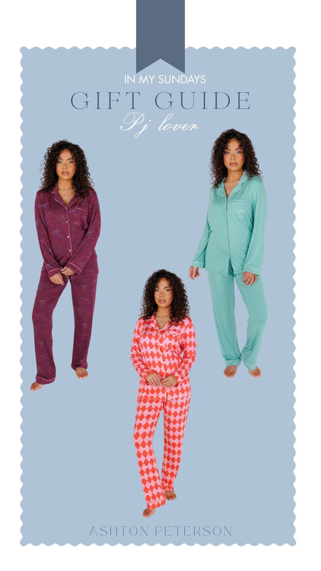 Will always be a pj girl 🤍 these just launched and would be perfect for a Christmas gift of to treat yourself! These are hands down my favorite pjs! 

#LTKHoliday #LTKGiftGuide #LTKFindsUnder100