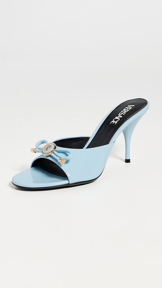Opera Bow Patent Mules 85 mm | Shopbop