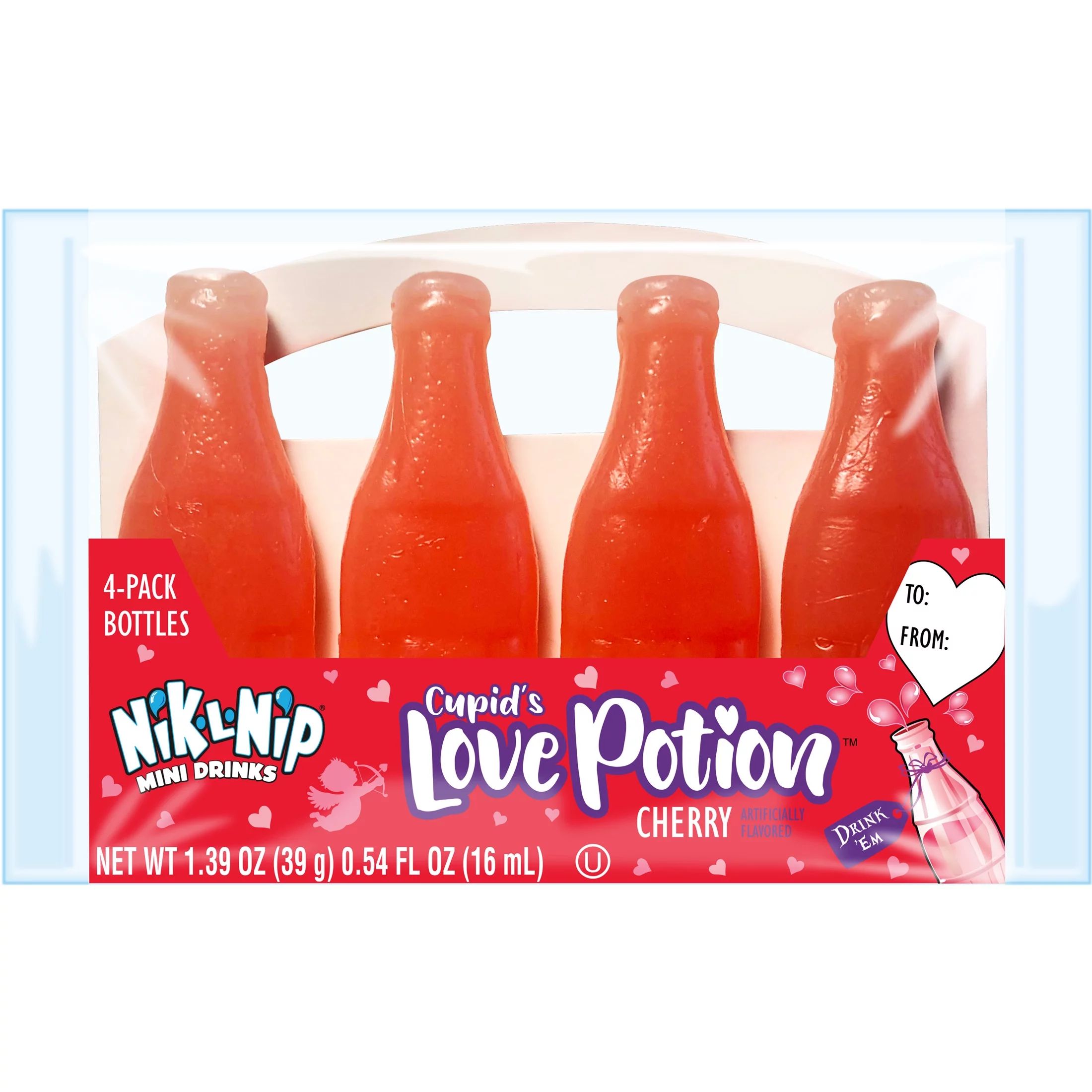 NikLNip Cupid's Love Potion Mini Drinks, 4 ct, Assorted Flavors - Walmart.com | Walmart (US)