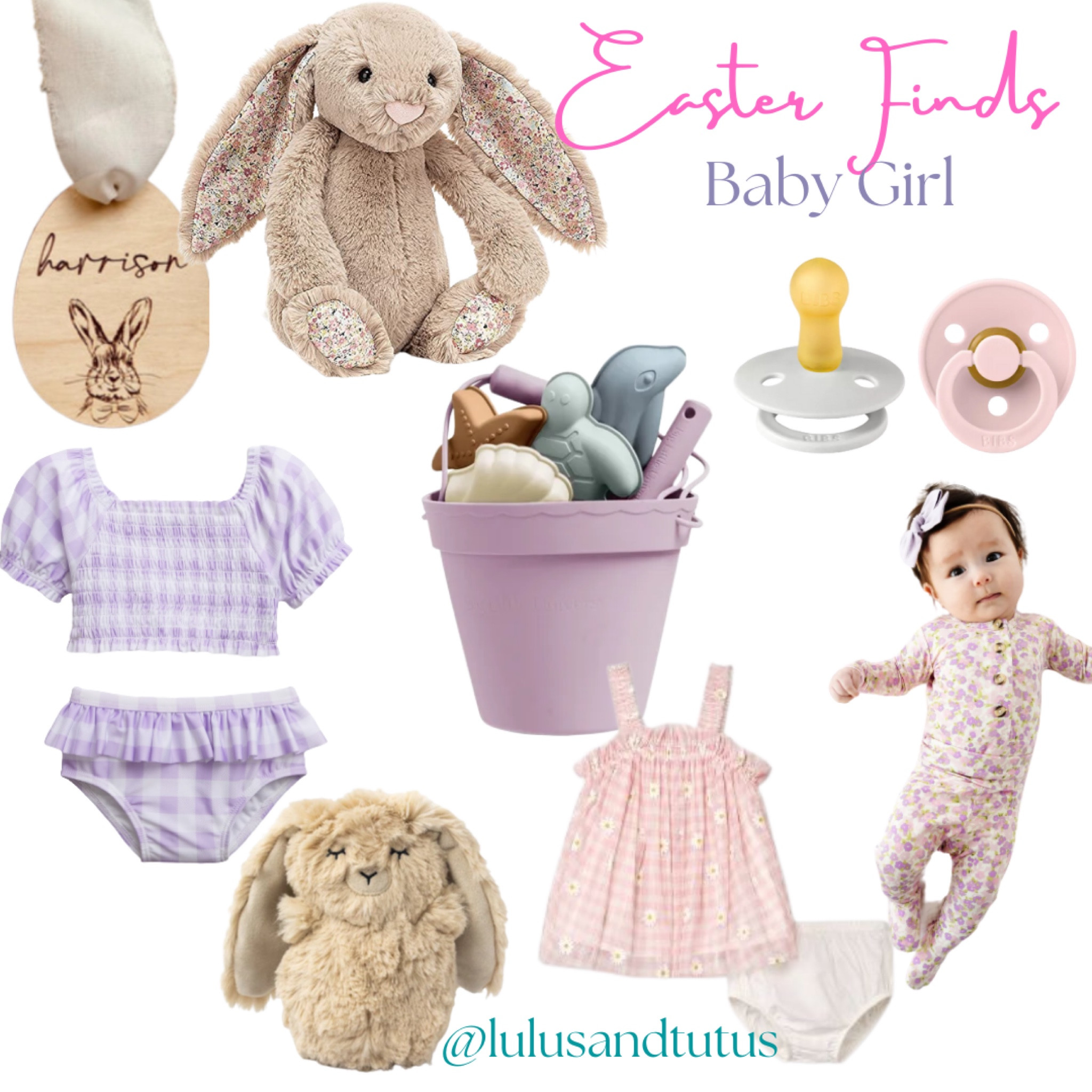 Easter Basket Baby Girl 
🐰 
#easter #easterbasket 


#LTKkids #LTKGiftGuide #LTKbaby
