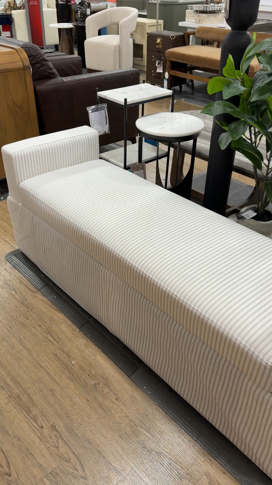 TJ Maxx & Marshalls furniture find! 🙌🏻 This neutral storage bench looks like something you’d find in a high-end furniture showroom. 💫 The classic silhouette gives it such an elevated feel, and the hidden storage is perfect for keeping extra blankets, pillows, or everyday essentials out of sight. 🤍 I’ve linked it in my LTK! ✨ @tjmaxx @Marshalls  #bench #furniturefind #homedecor

#LTKHome #LTKSaleAlert