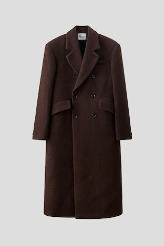 H & M - Double-breasted wool coat - Brown | H&M (UK, MY, IN, SG, PH, TW, HK)