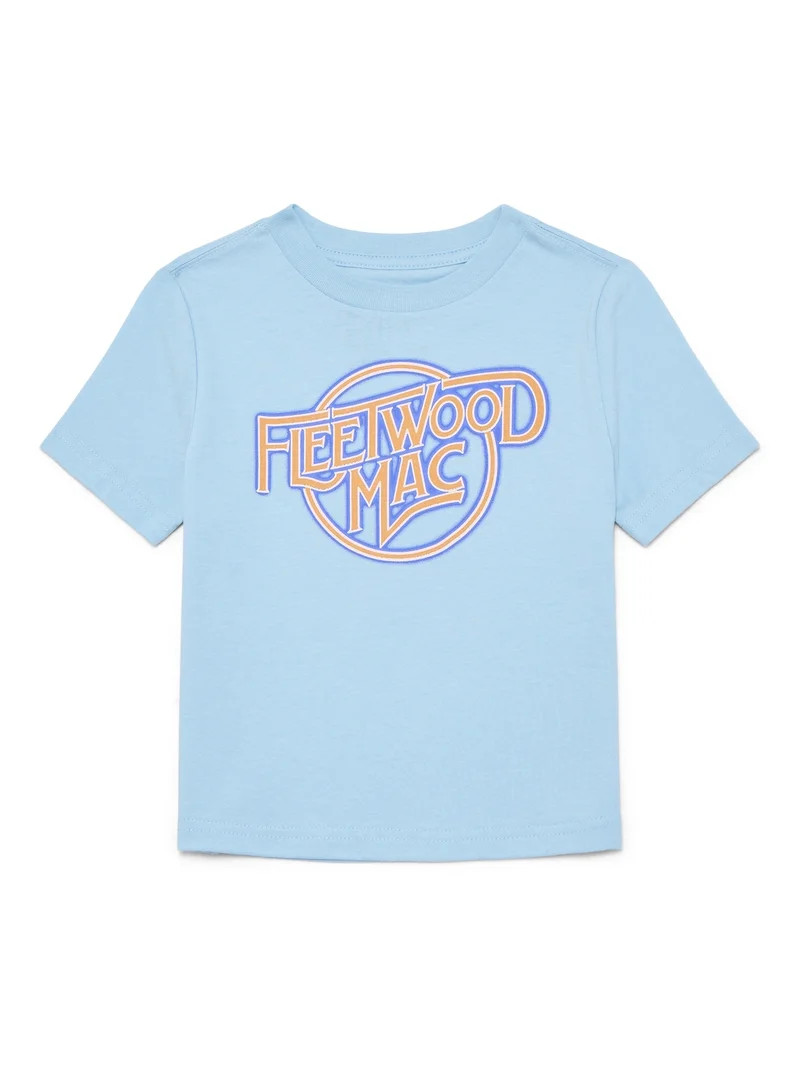 Fleetwood Mac Tour Toddler Graphic Tee with Short Sleeves, Sizes 12M-5T | Walmart (US)