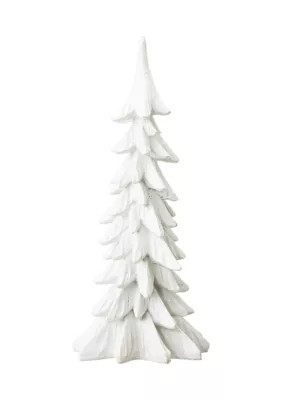 Glitzhome Resin Christmas Table Tree DÃ©cor | Belk