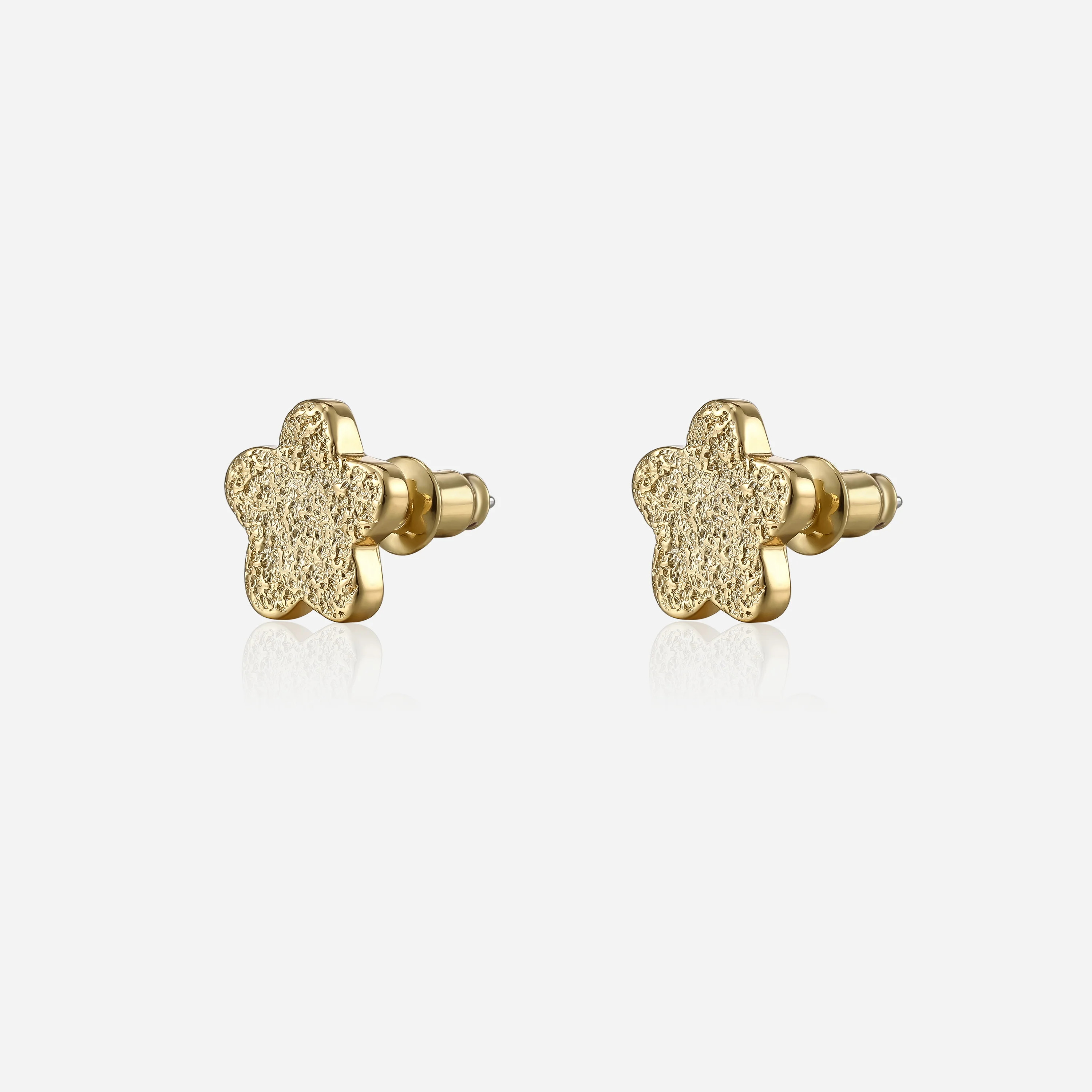 Flora Textured Studs | Victoria Emerson