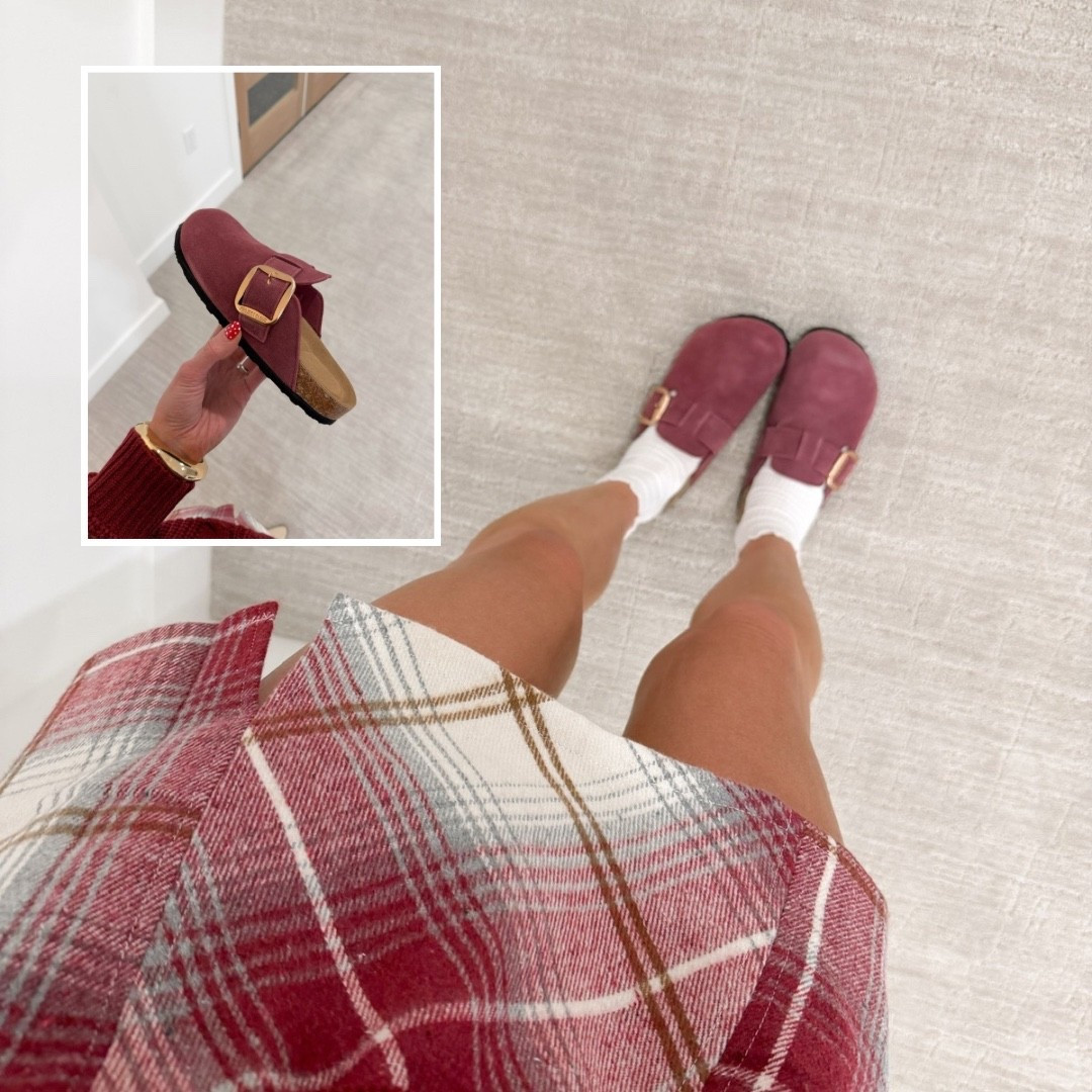 These clogs are under $50 and such a good find for winter! They’re soft, comfortable, and add that effortless cozy vibe to any outfit. I’ve been styling them with socks, plaid skirts, and sweaters — definitely a go-to for casual days.

#LTKSeasonal #LTKootd #LTKFindsUnder50