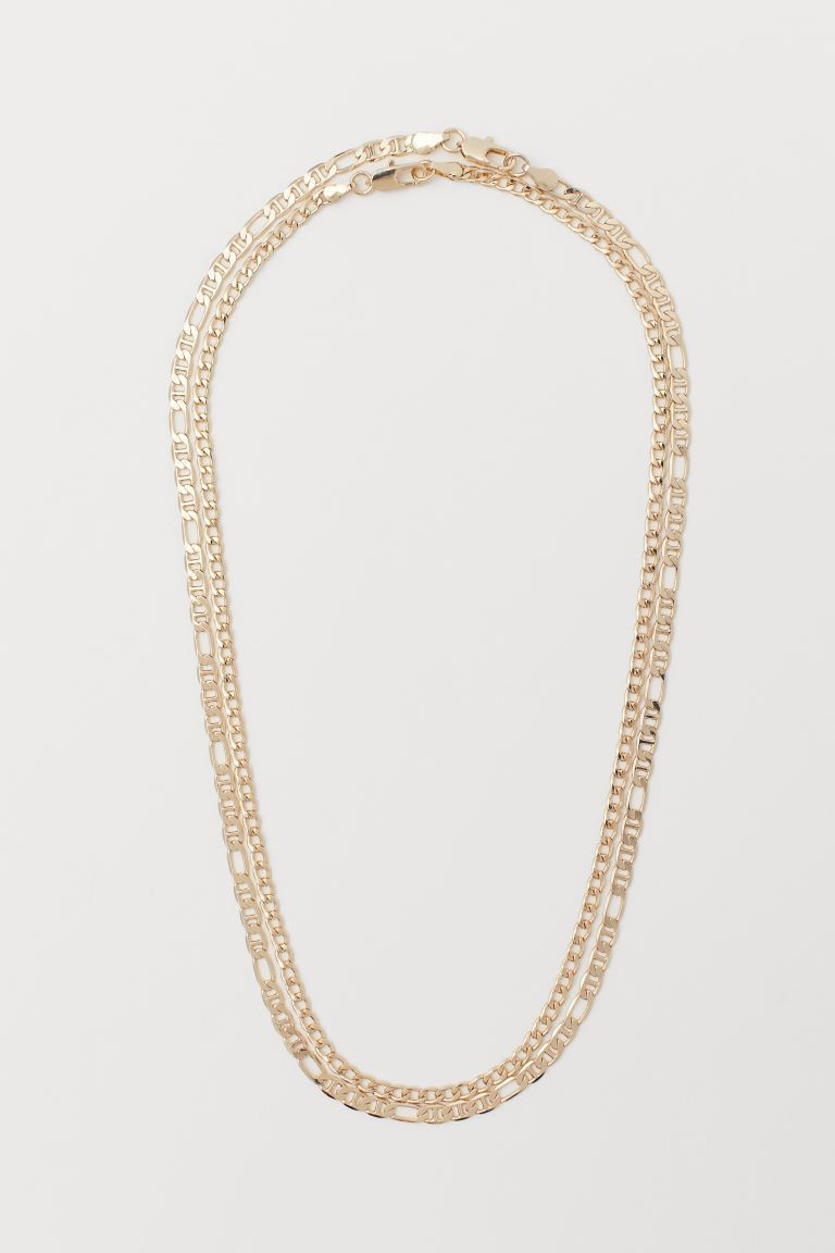 2-pack Necklaces | H&M (US + CA)