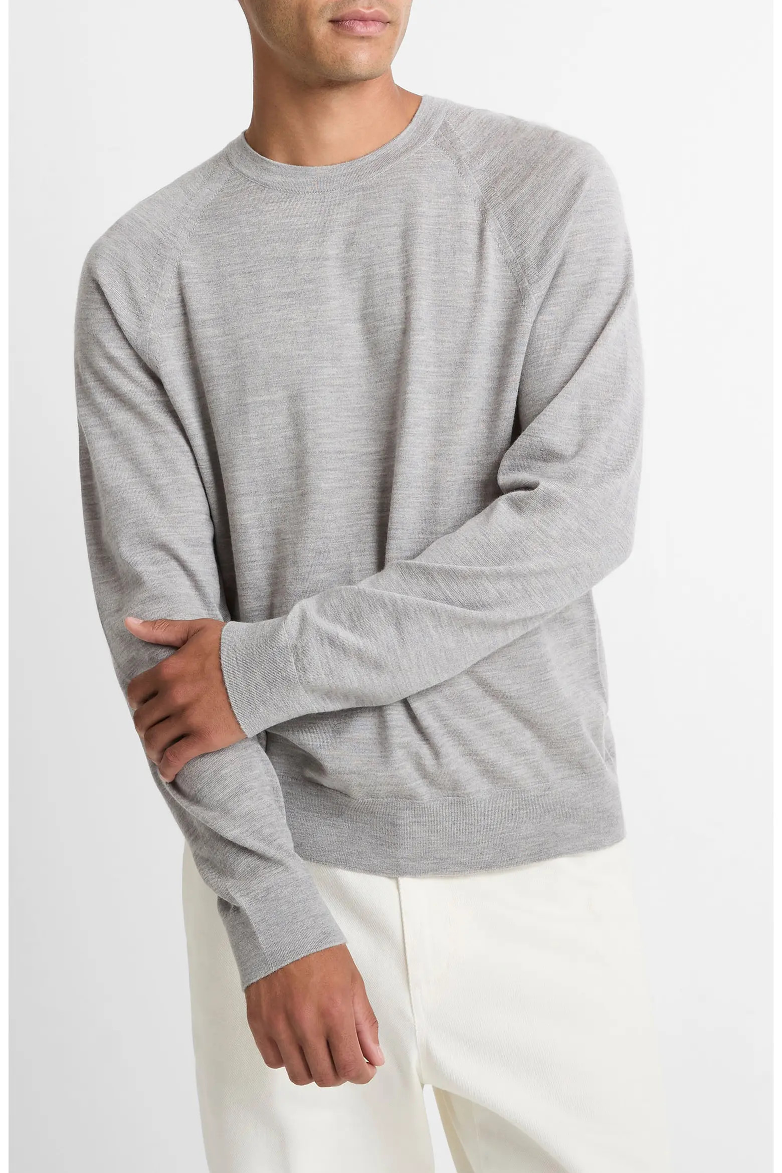 Merino Wool & Cashmere Crewneck Sweater (Men) | Nordstrom | Nordstrom