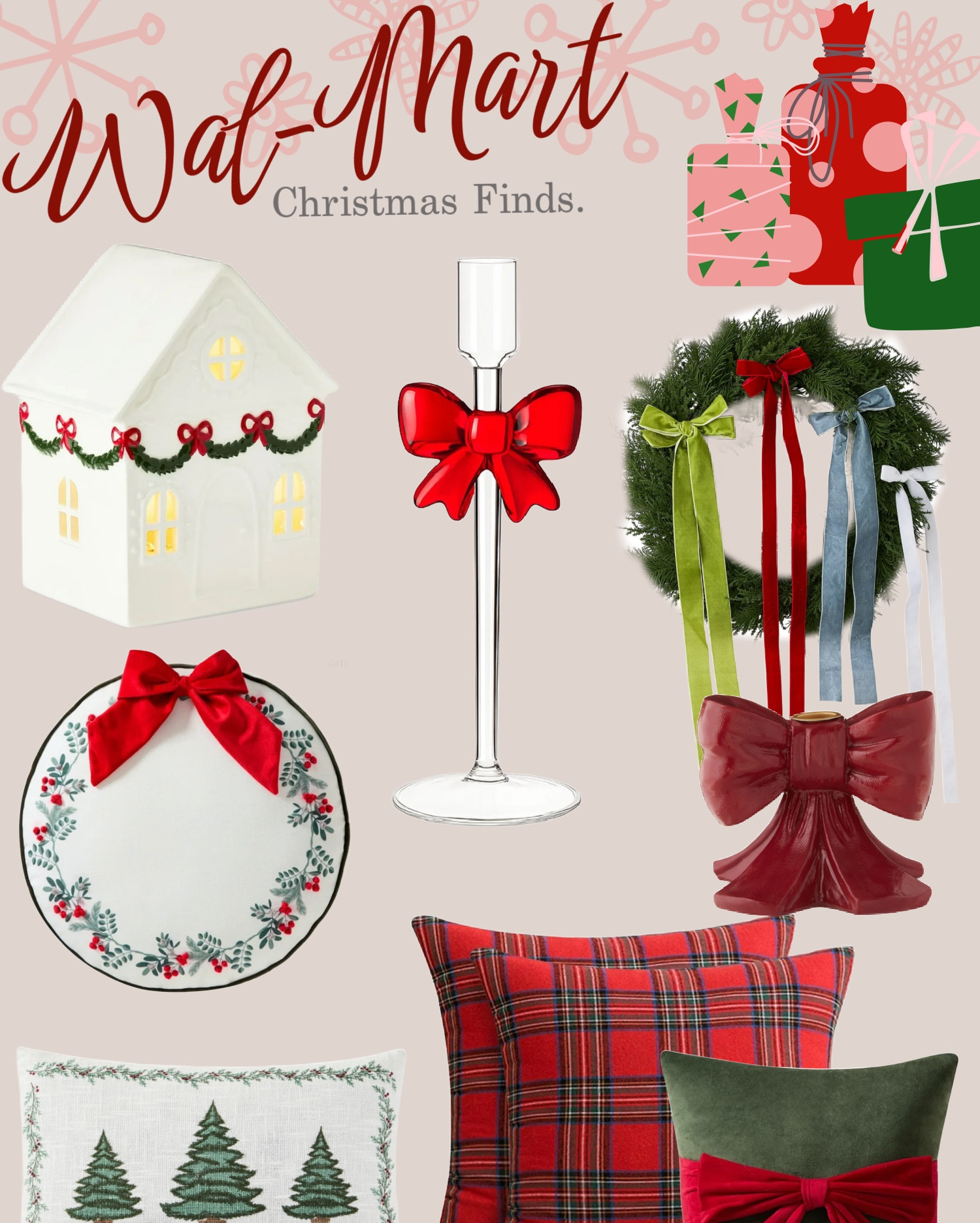 Christmas decor from Walmart!! 

#LTKHome #LTKHoliday #LTKSeasonal