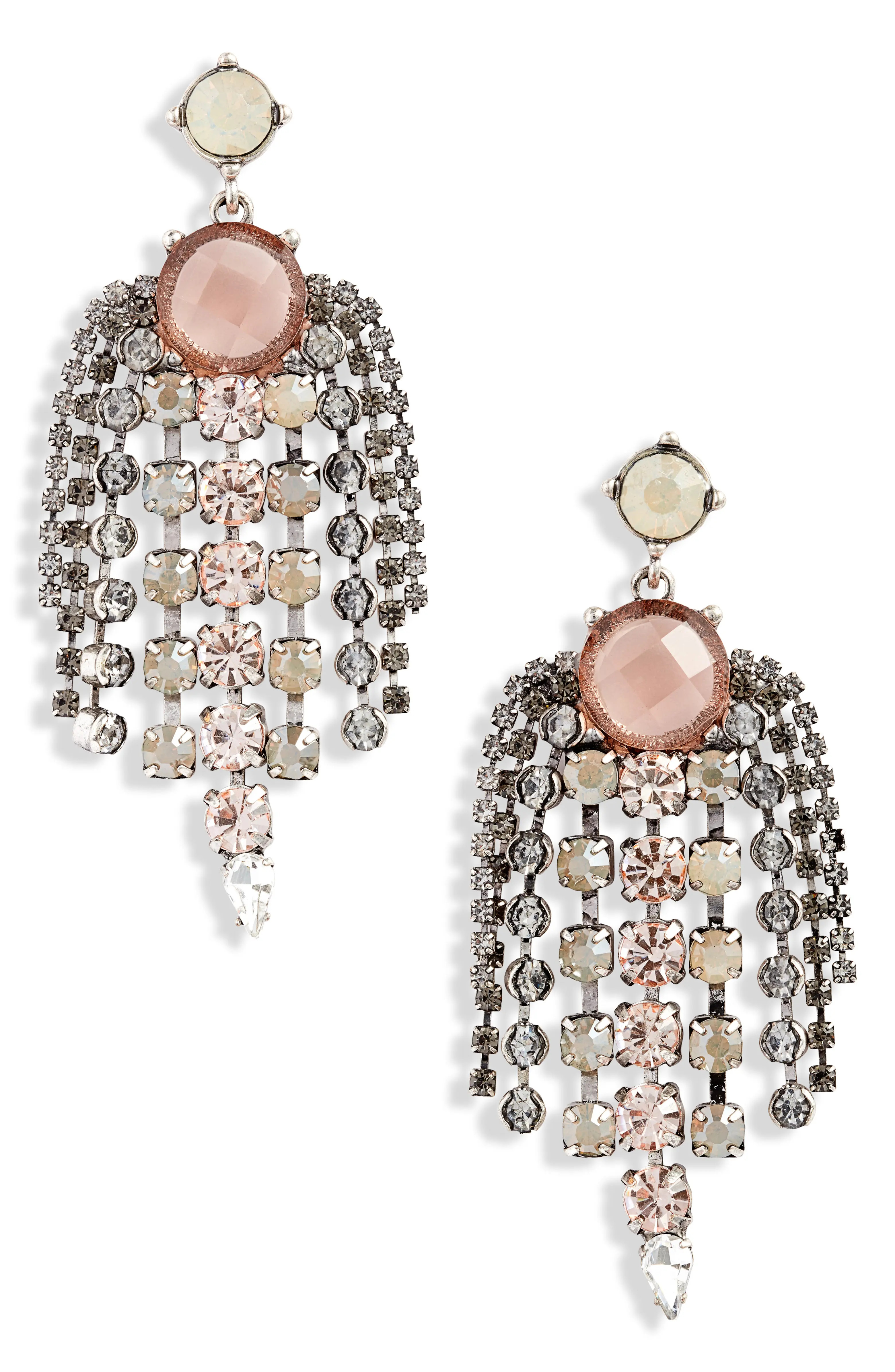 Infinity Fringe Drop Earrings | Nordstrom