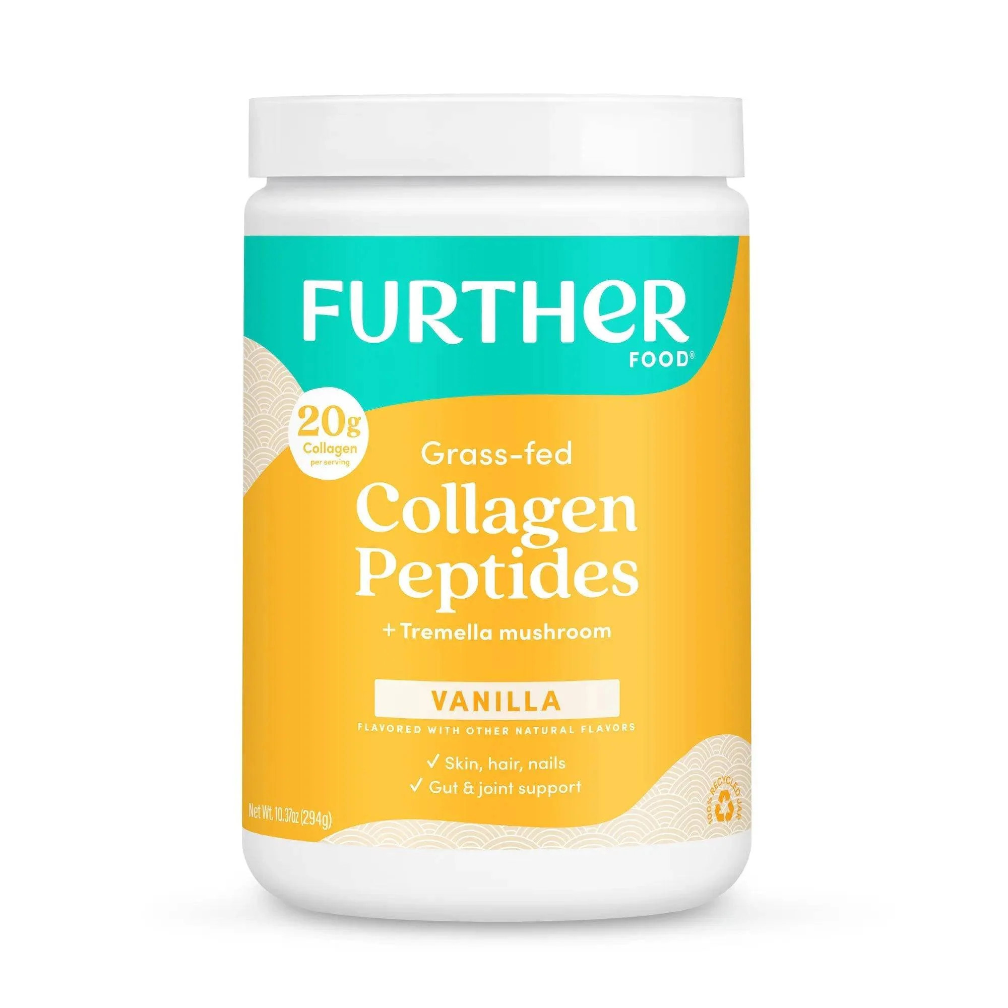 Vanilla Collagen Peptides Powder | Further Food