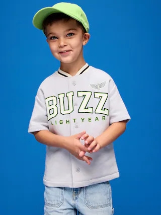 Old Navy x Pixar Toy Story Oversized Baseball Jersey Sweatshirt for Toddler Boys | Old Navy (US)