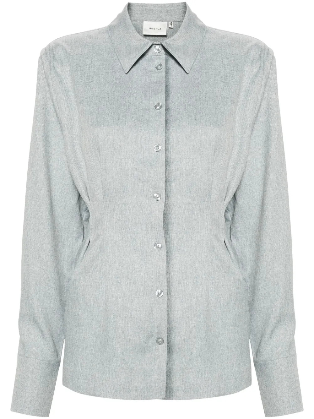 Gestuz CimmaGZ Denim Shirt - Farfetch | Farfetch Global