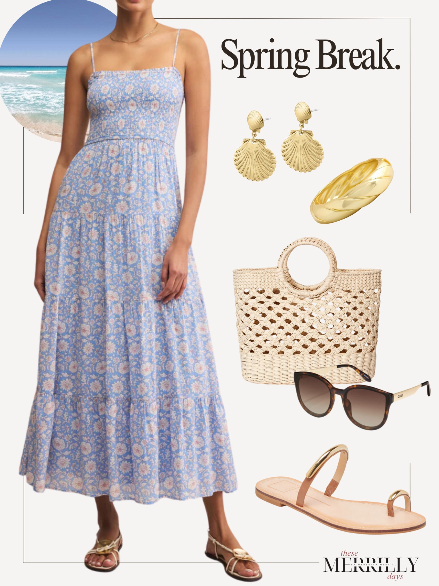 Spring break dress / vacation outfit / dinner outfit for vacation / beach dress / maxi dress 

#LTKFindsUnder100 #LTKItBag #LTKTravel