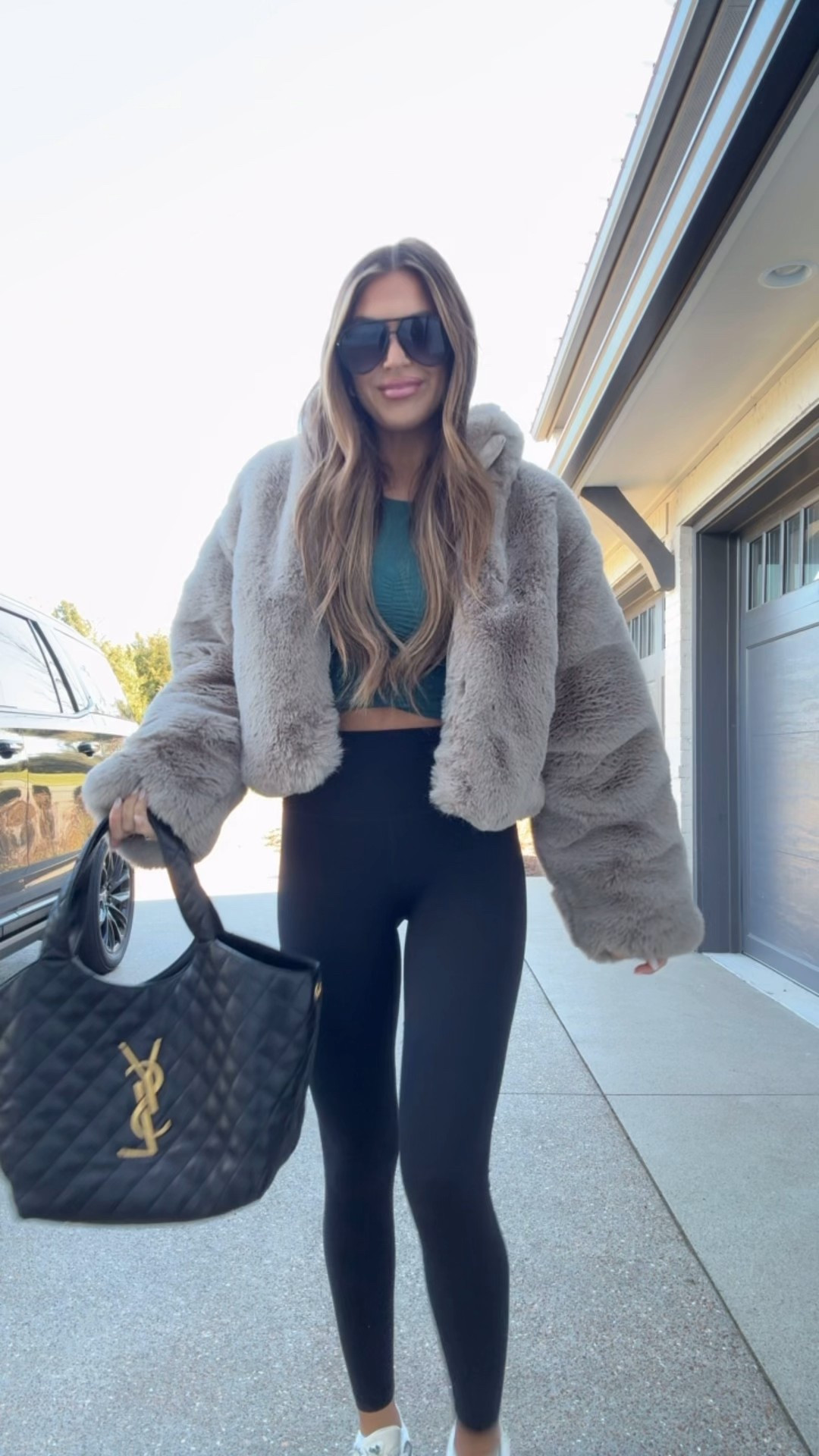 Wearing size small tee small coat and small leggings 

#LTKdayinmylife #LTKfitnessgoals #LTKgrwm