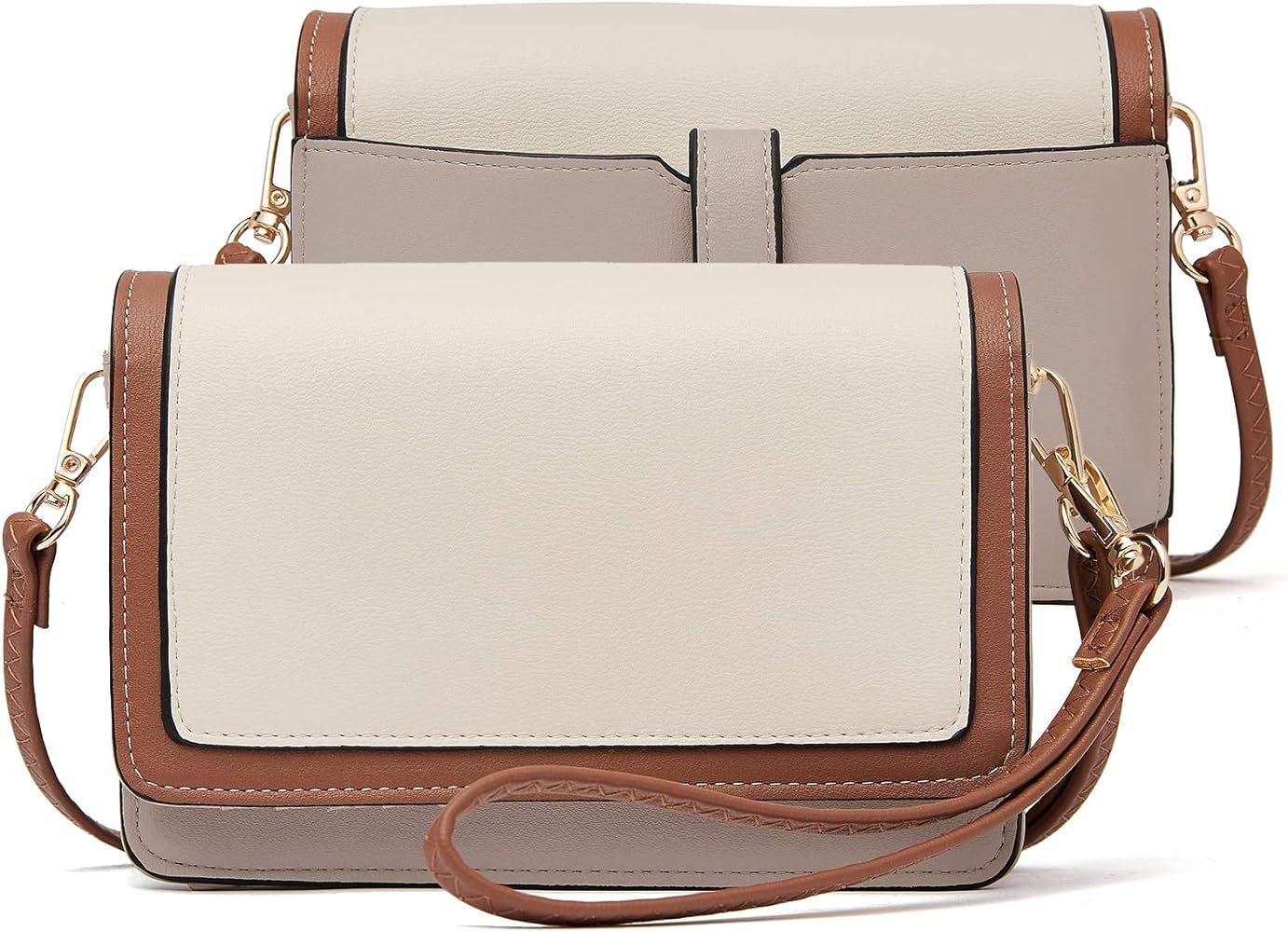 BROMEN Crossbody Bags for Women Small Cell Phone Shoulder Bag Wristlet Wallet Clutch Purse | Amazon (US)