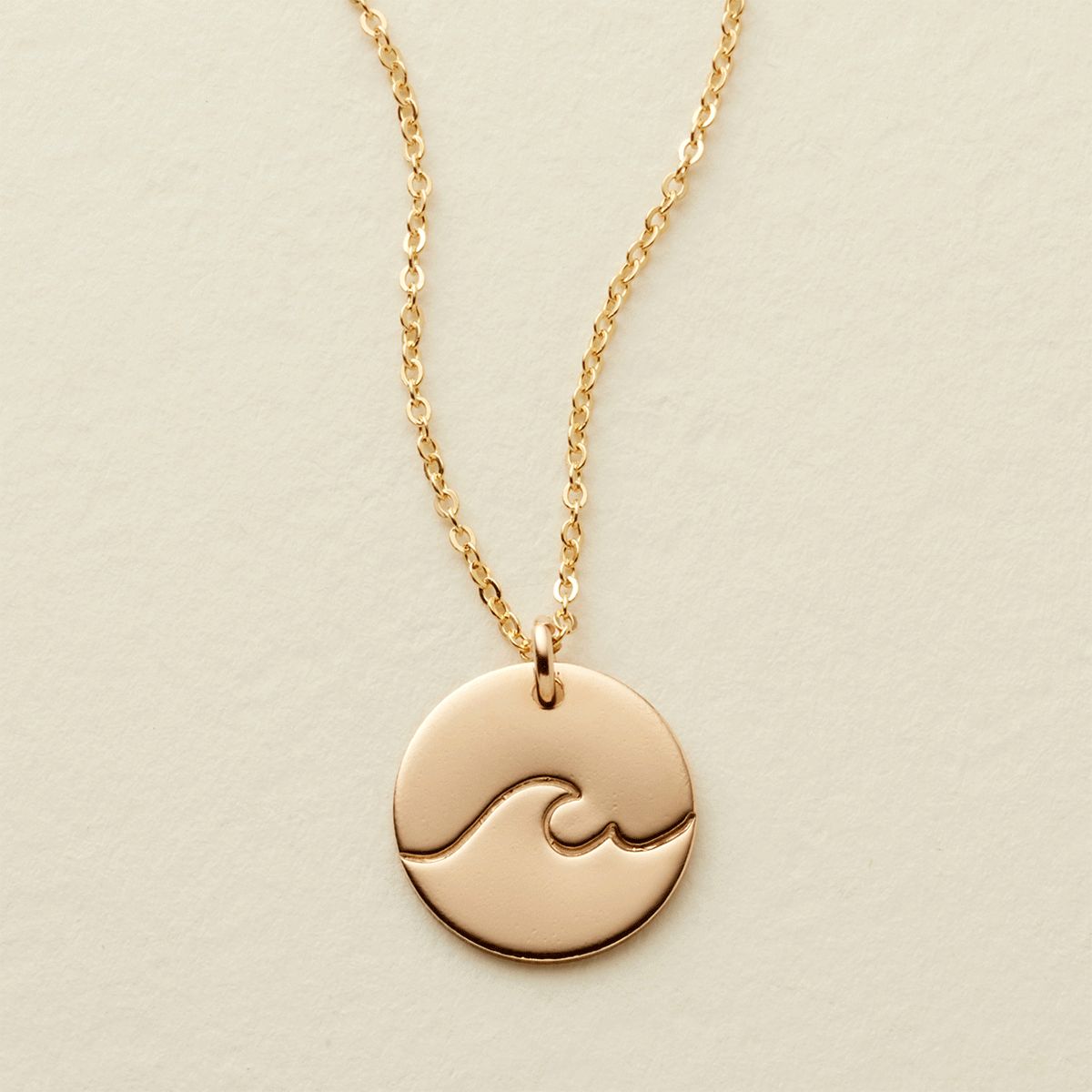 Wonder Disc Necklace - 1/2" | Made by Mary (US)