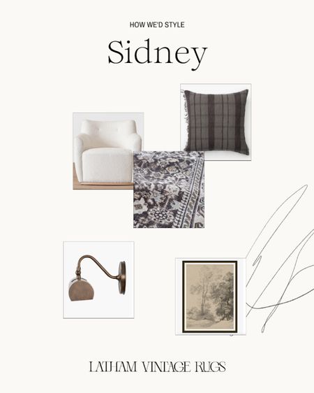 How we’d style Sidney

#LTKhome