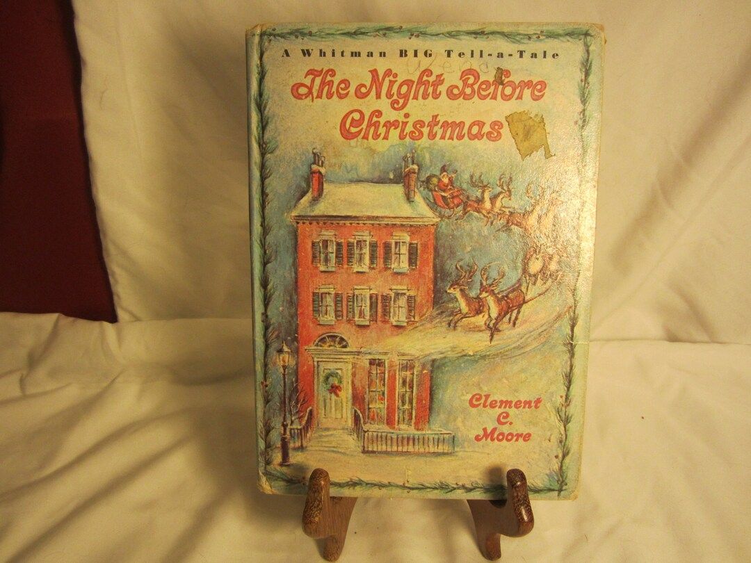 VTG 1965 The Night Before Christmas book by C. Moore | Etsy (US)
