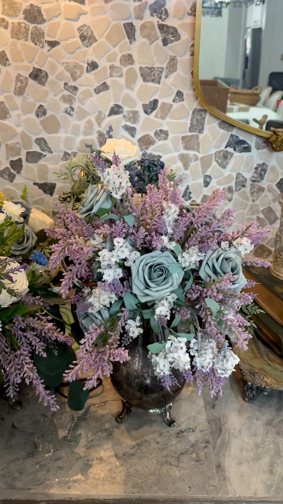 Baby shower centerpieces, faux real feel flowers 

#LTKBaby #LTKHome #LTKFindsUnder50