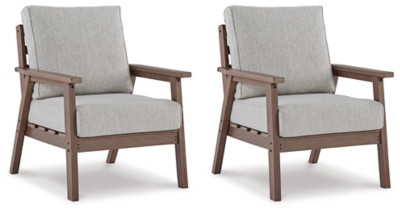 Emmeline Outdoor Lounge Chair (Set of 2) | Ashley