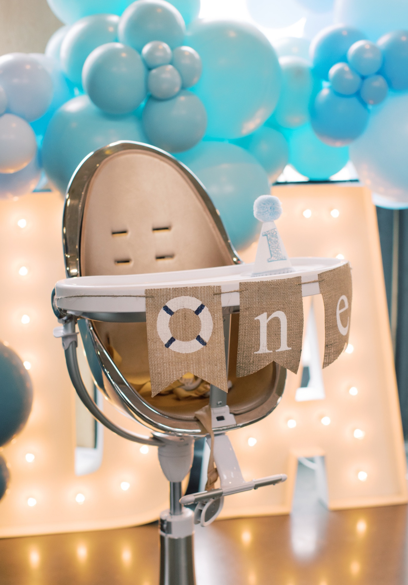 nautical first birthday decor