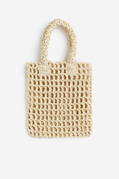 Straw Small Shopper | H&M (US + CA)