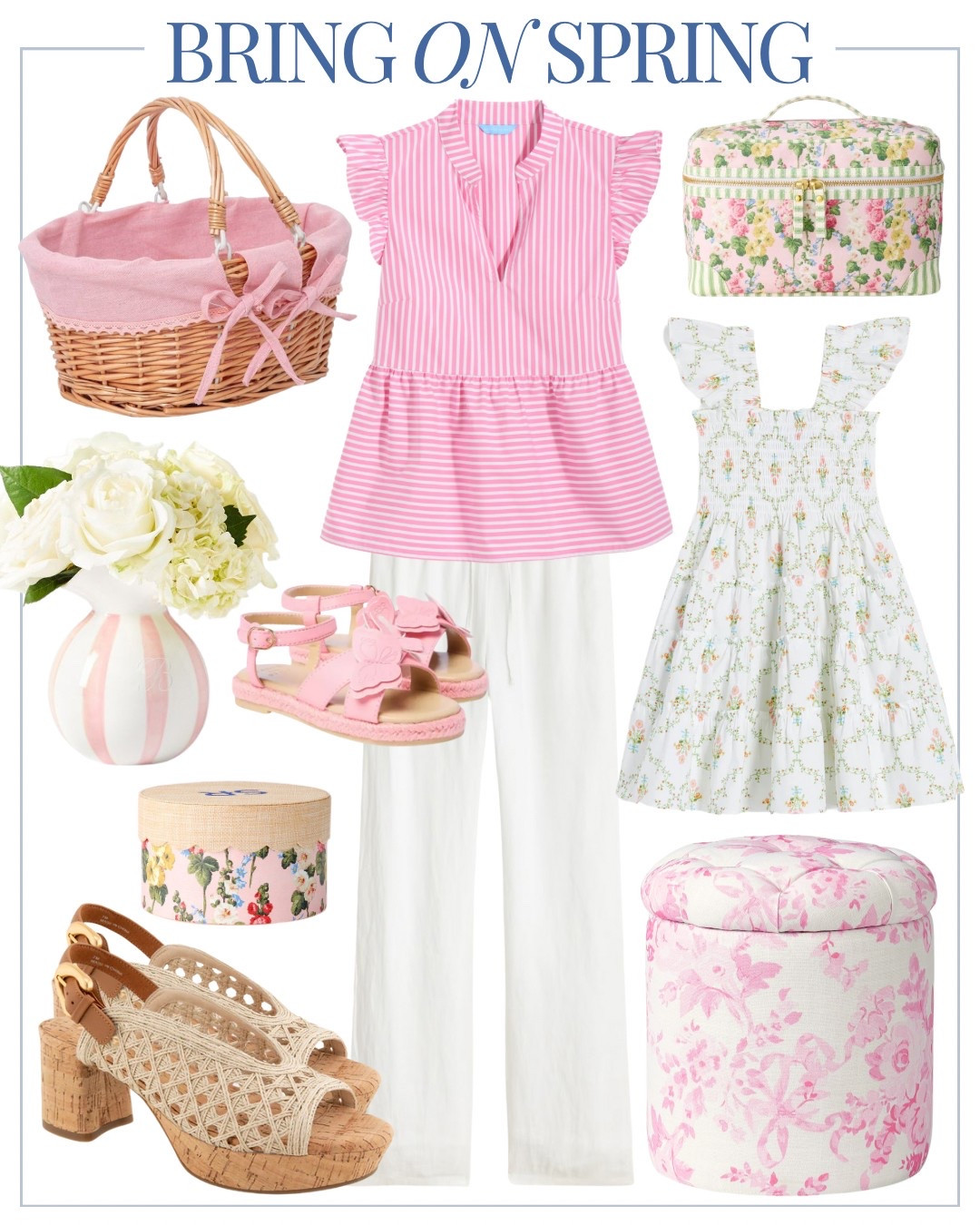 Spring style Easter outfit brunch egg hunt Grandmillennial style

Girls Easter dress sandals 

#LTKStyleTip #LTKSeasonal #LTKHome
