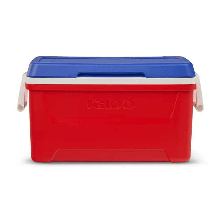 Igloo 48 QT Laguna Ice Chest Cooler, Red White & Blue | Walmart (US)
