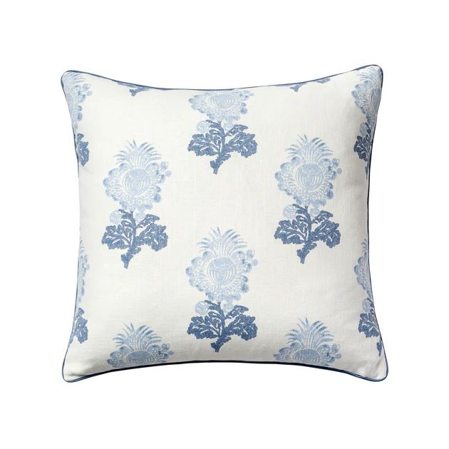 Cornflower Decorative Pillow with Insert | Cailini Coastal