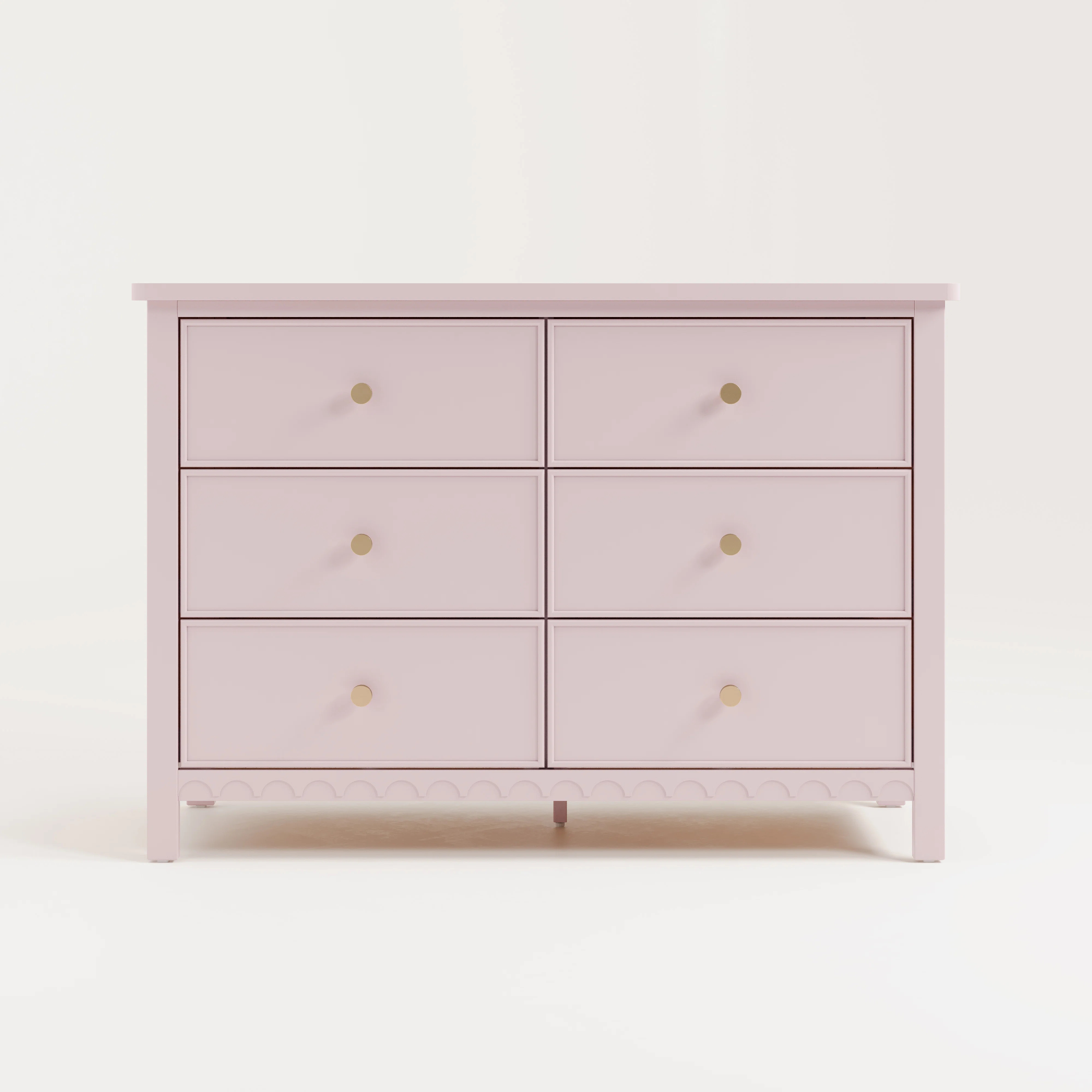 Sasha 6 Drawer Double Dresser | Birch Lane