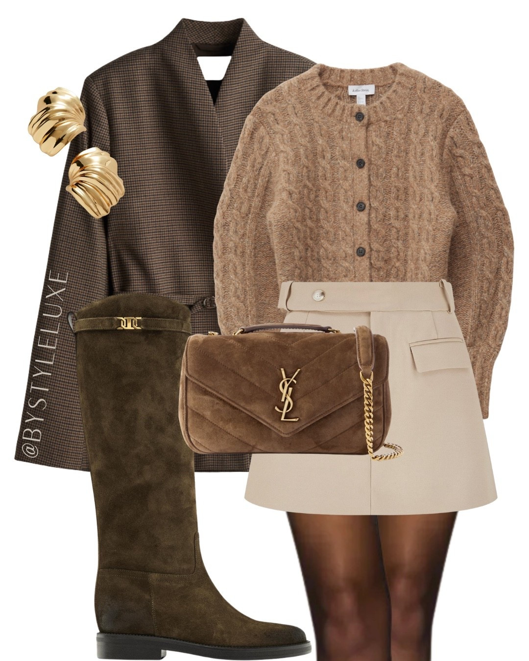 WEEKEND STYLE - a chic and elegant blazer skirt look that’s perfect for a lunch date 

#LTKshoes #LTKautumn #LTKdatenight