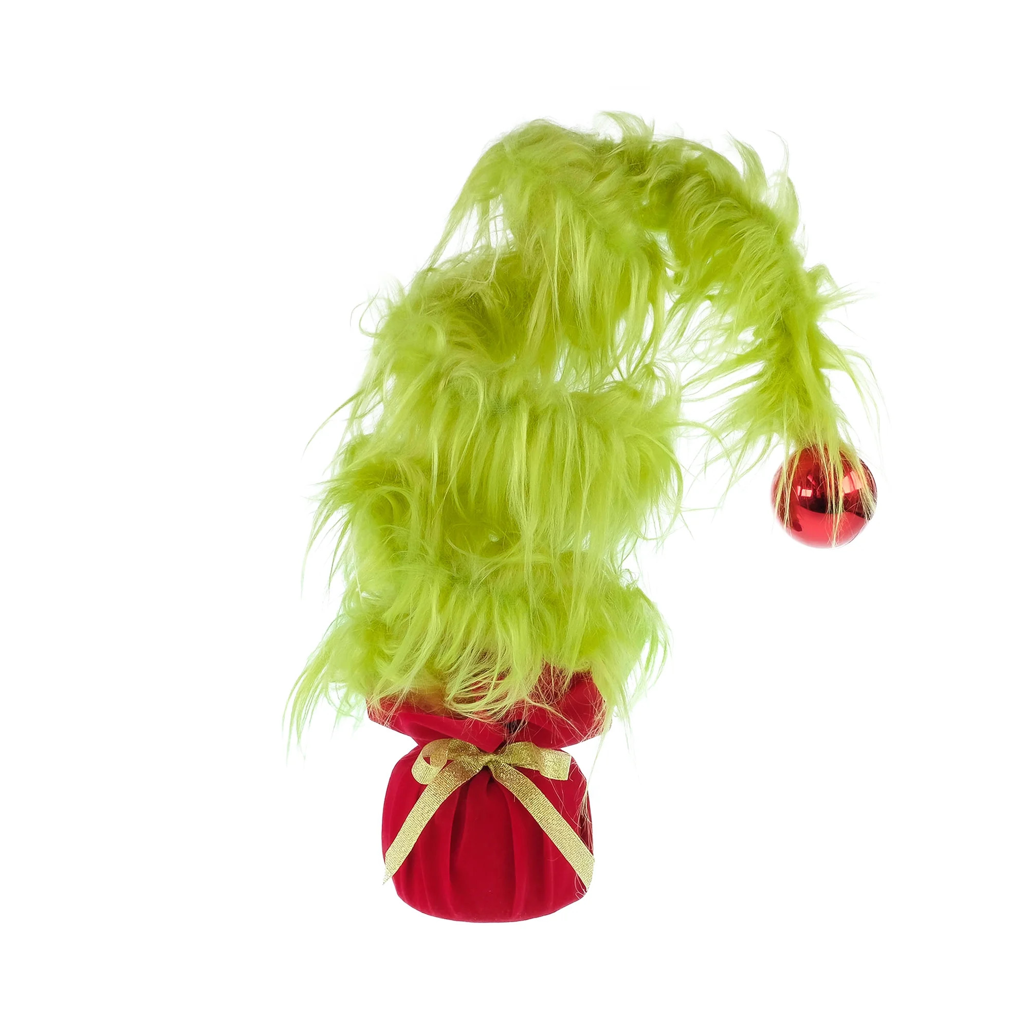 Dr. Seuss' How The Grinch Stole Christmas 13 inch, Green, Furry Tree by Ruz | Walmart (US)