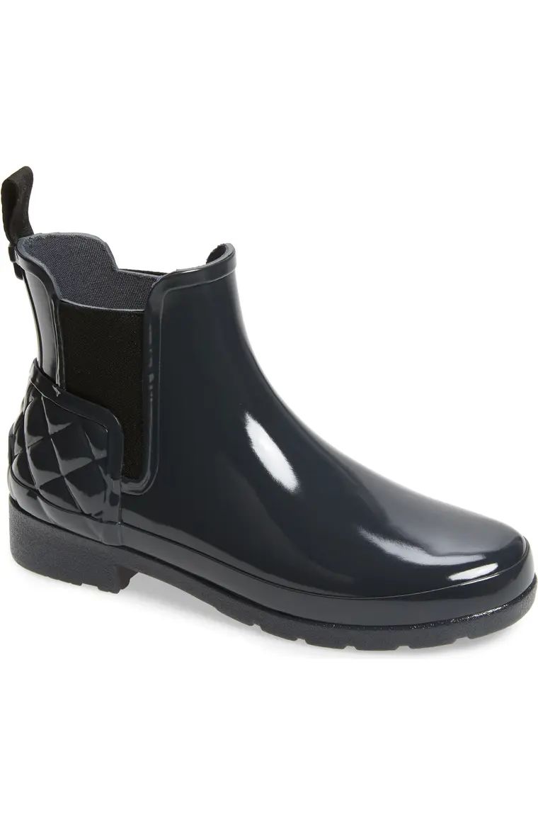 Original Refined Quilted Gloss Chelsea Waterproof Boot | Nordstrom