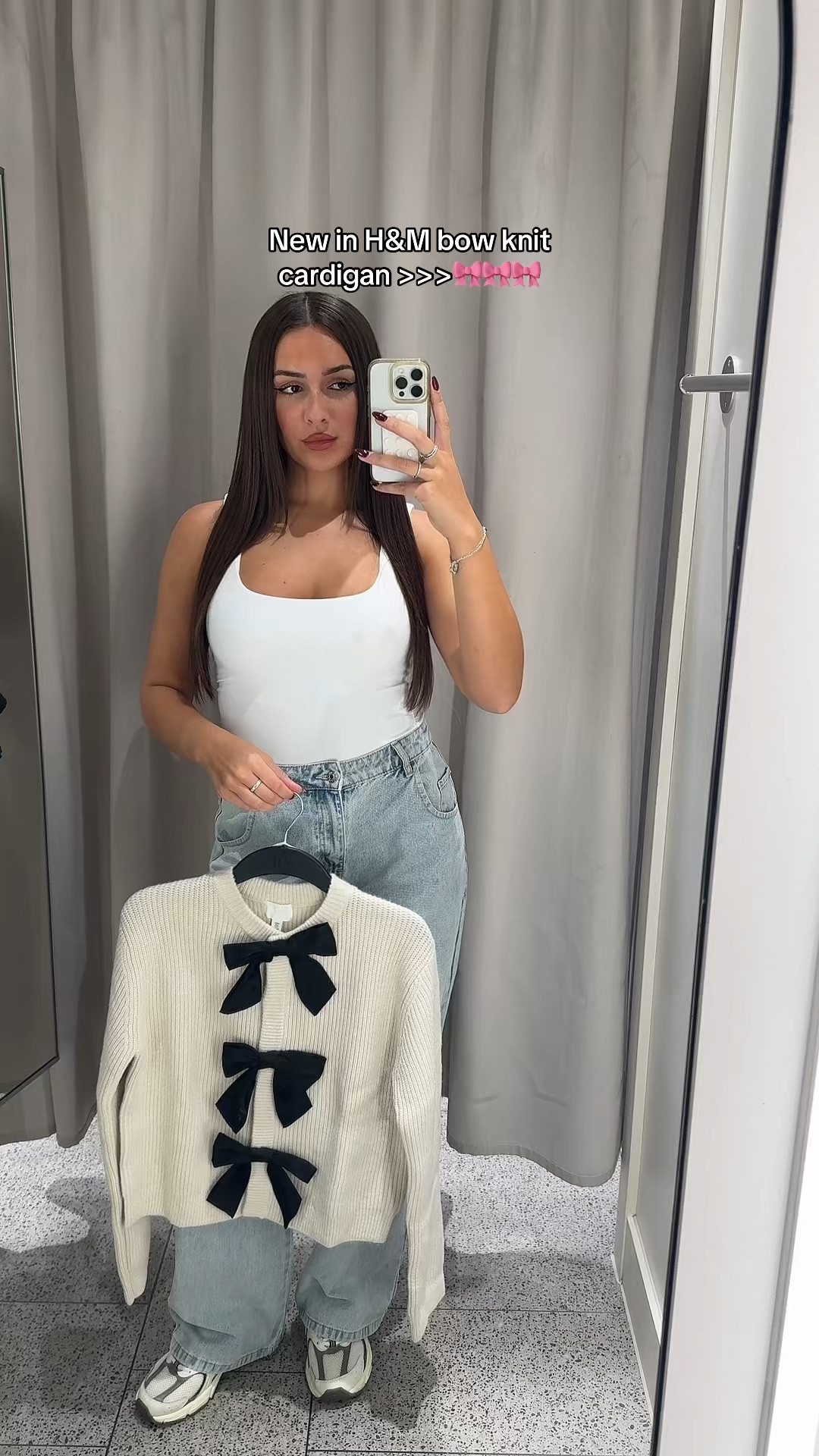 The cutest bow knit cardigan for A/W 🥹💕🎀