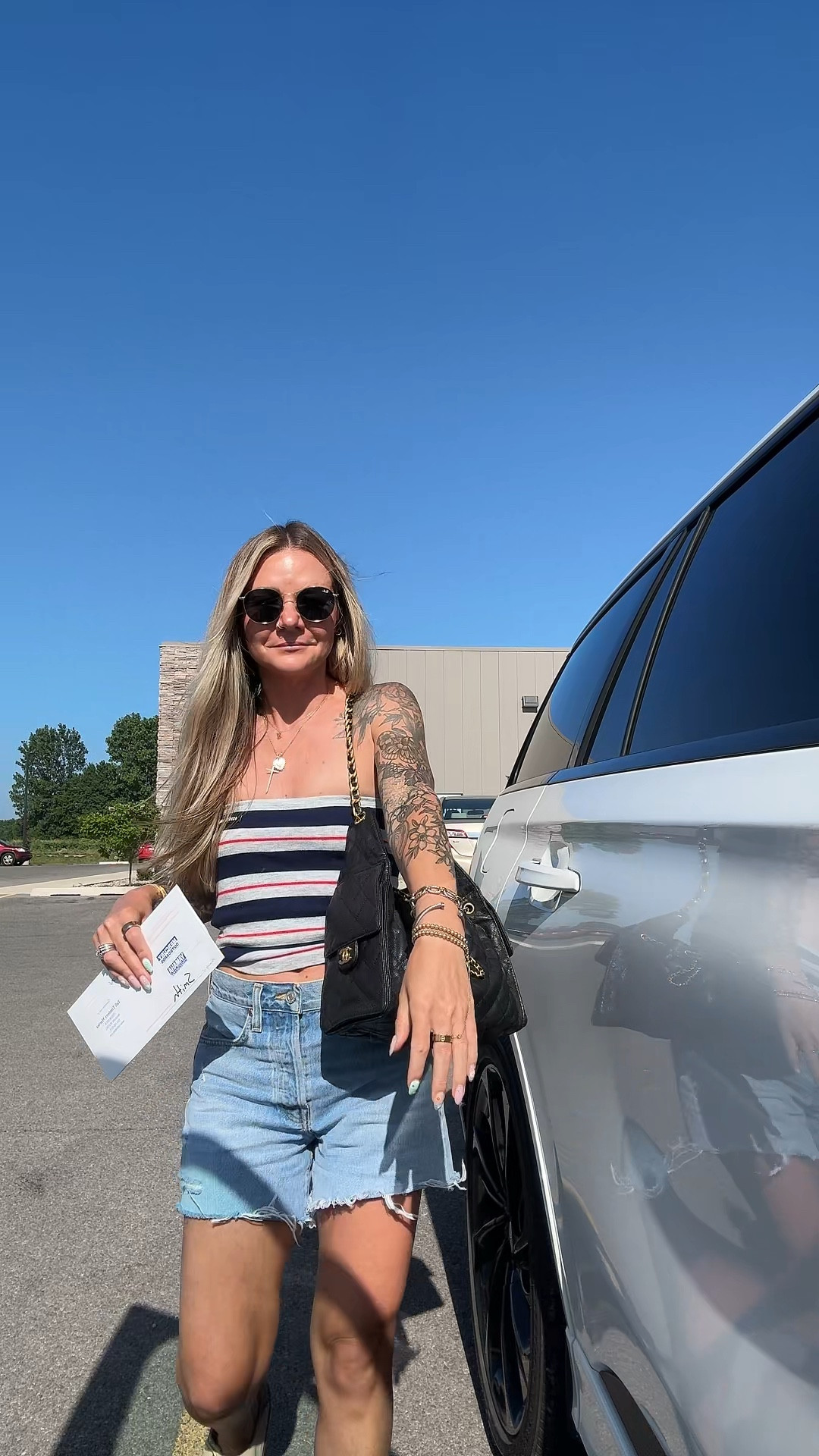 Quick little fit check before a morning at the BMV 😂

Wearing small in top
Size 24 in shorts
Bag is option 1 premium quality 30cm

#LTKSeasonal #LTKItBag #LTKShoeCrush