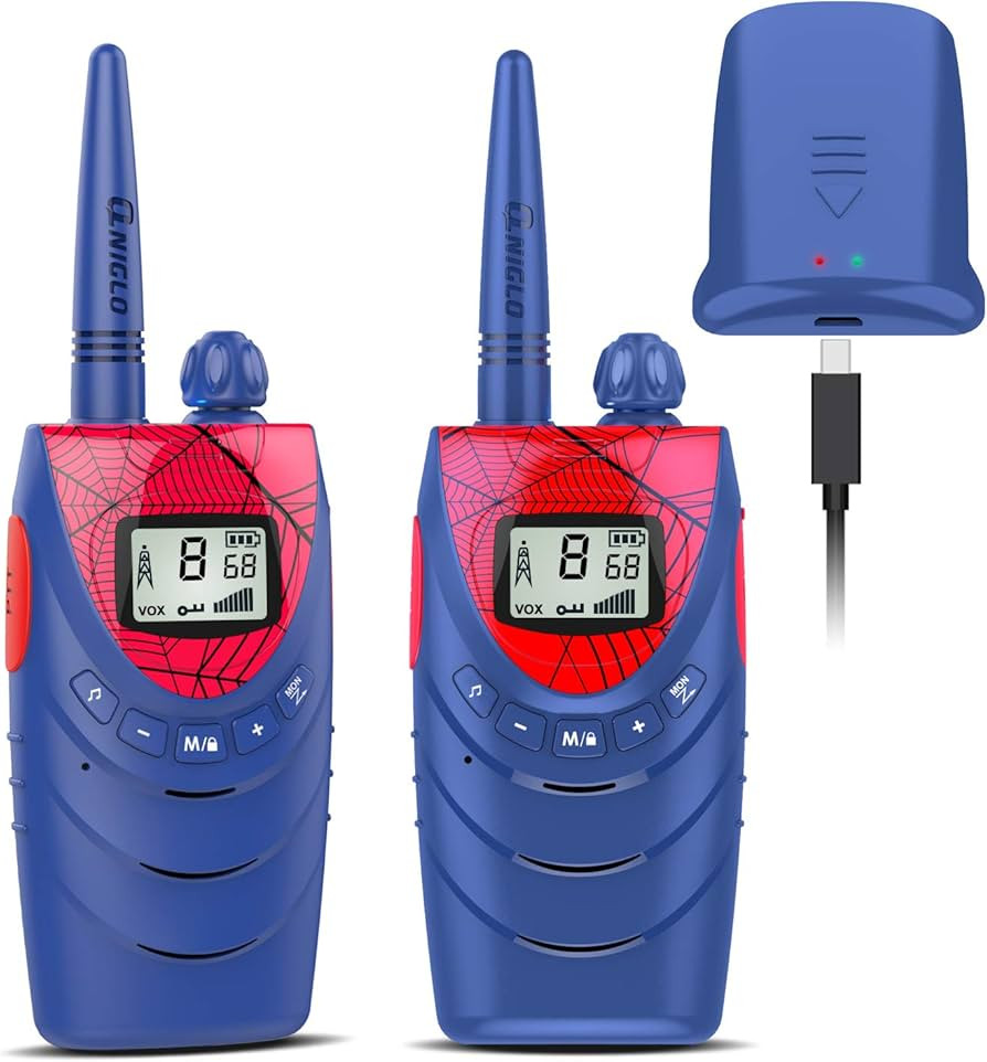 Rechargeable Walkie Talkies for Kids, 22 Channels FRS Walkie Talkie, Long Range Kids Camping Set ... | Amazon (US)