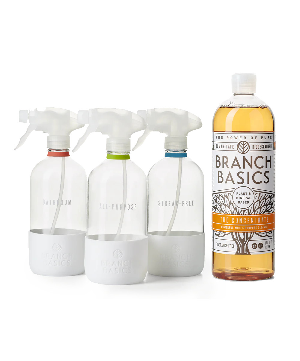 Cleaning Essentials Kit in Glass | Branch Basics
