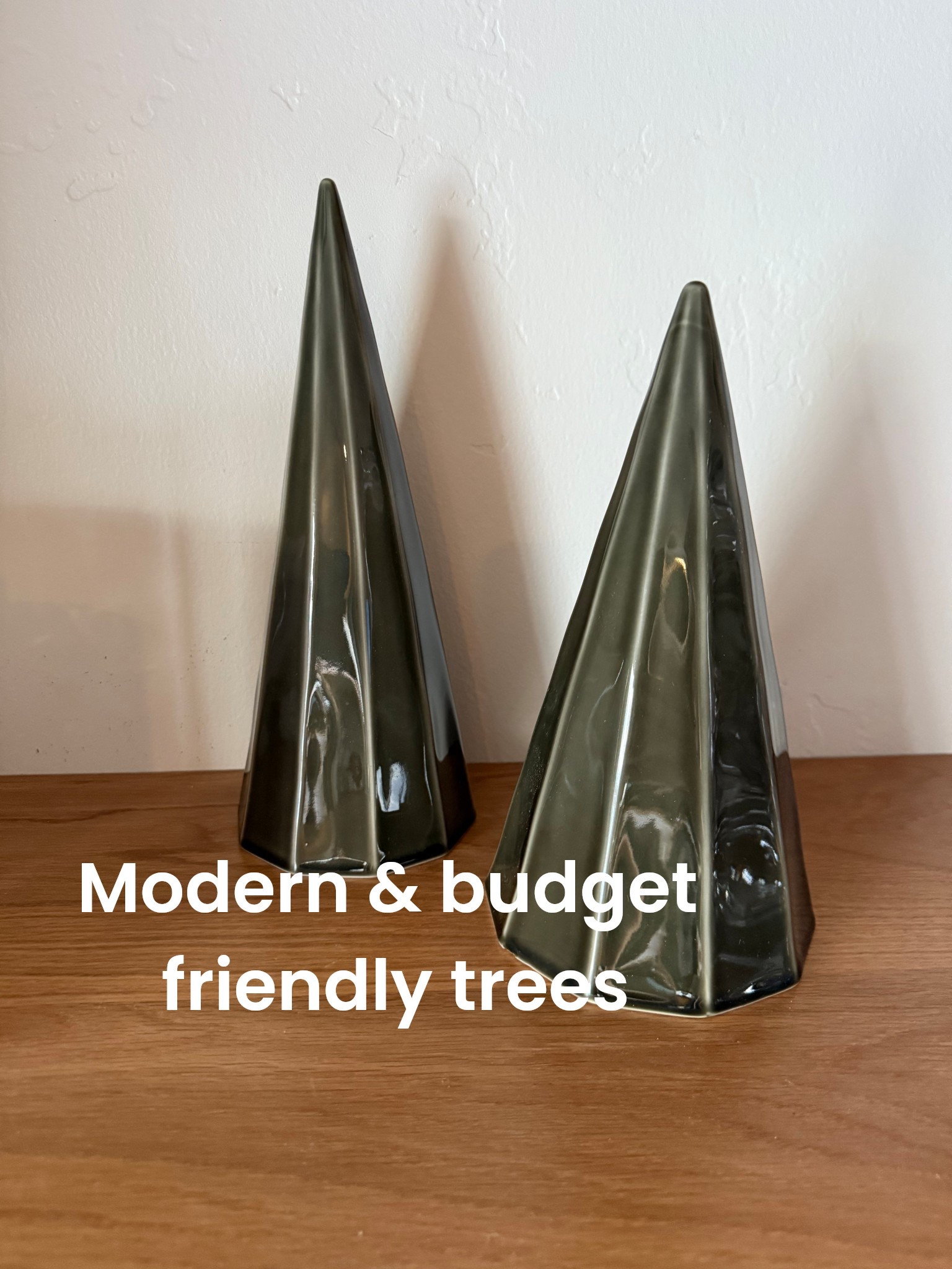 Modern, simple, and budget-friendly.
These sculptural trees add just the right amount of Christmas without overwhelming your shelves or counters.
Perfect for a clean, contemporary holiday look.

#christmasdecorideas #modernholidaydecor #budgetfriendlydecor


#LTKHoliday #LTKHome