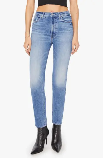 MOTHER The Dazzler Flood Straight Leg Jeans in Trucks Are For Girls at Nordstrom Rack, Size 28 | Nordstrom Rack