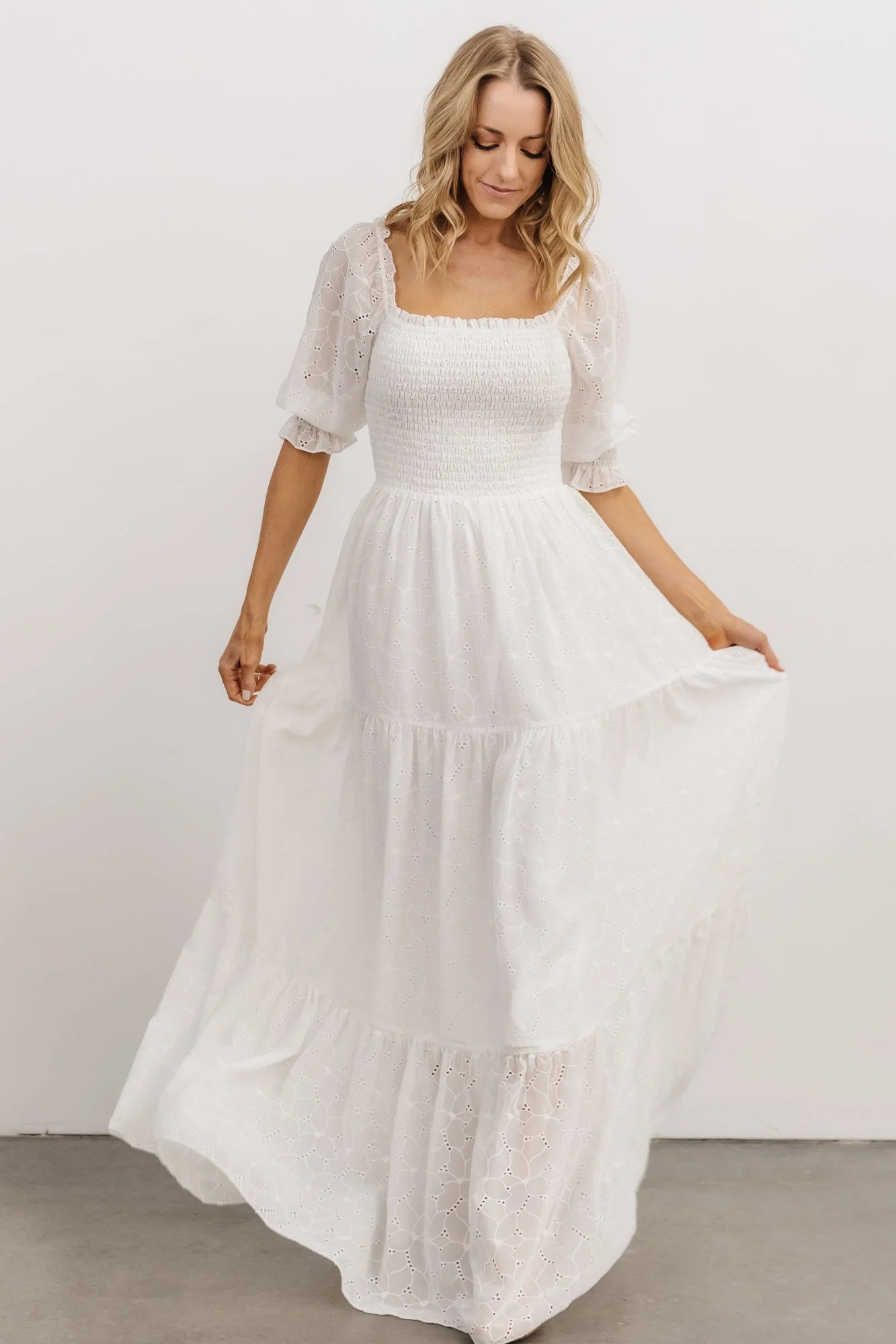 Bailey Eyelet Maxi Dress | Baltic Born