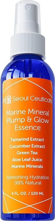 SeoulCeuticals Korean Skin Care Essence - K Beauty Skincare Spray Mist For Face Contains Cucumber... | Amazon (US)