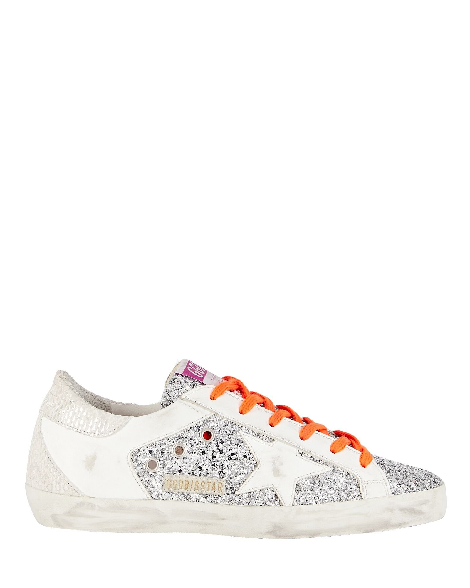 Superstar Glitter Low-Top Sneakers | INTERMIX