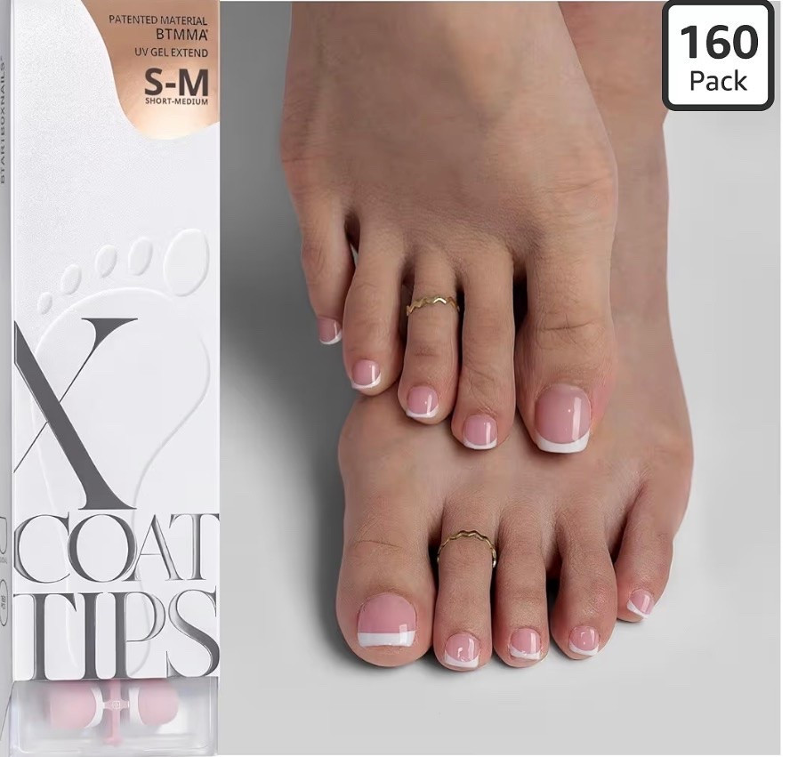 Don’t leave your toes out of the press-on mix 💅🏽✨ These BTArtbox French toe nails are perfect if you keep your toenails short like me, need a quick pedi look, or want something budget-friendly that still looks polished. Cute toes in minutes? Yes please.

#PressOnToenails #FrenchPedicure #BTArtbox #BudgetBeauty #AtHomeSelfCare #TikTokShopFinds

#LTKselfcare #LTKBeauty