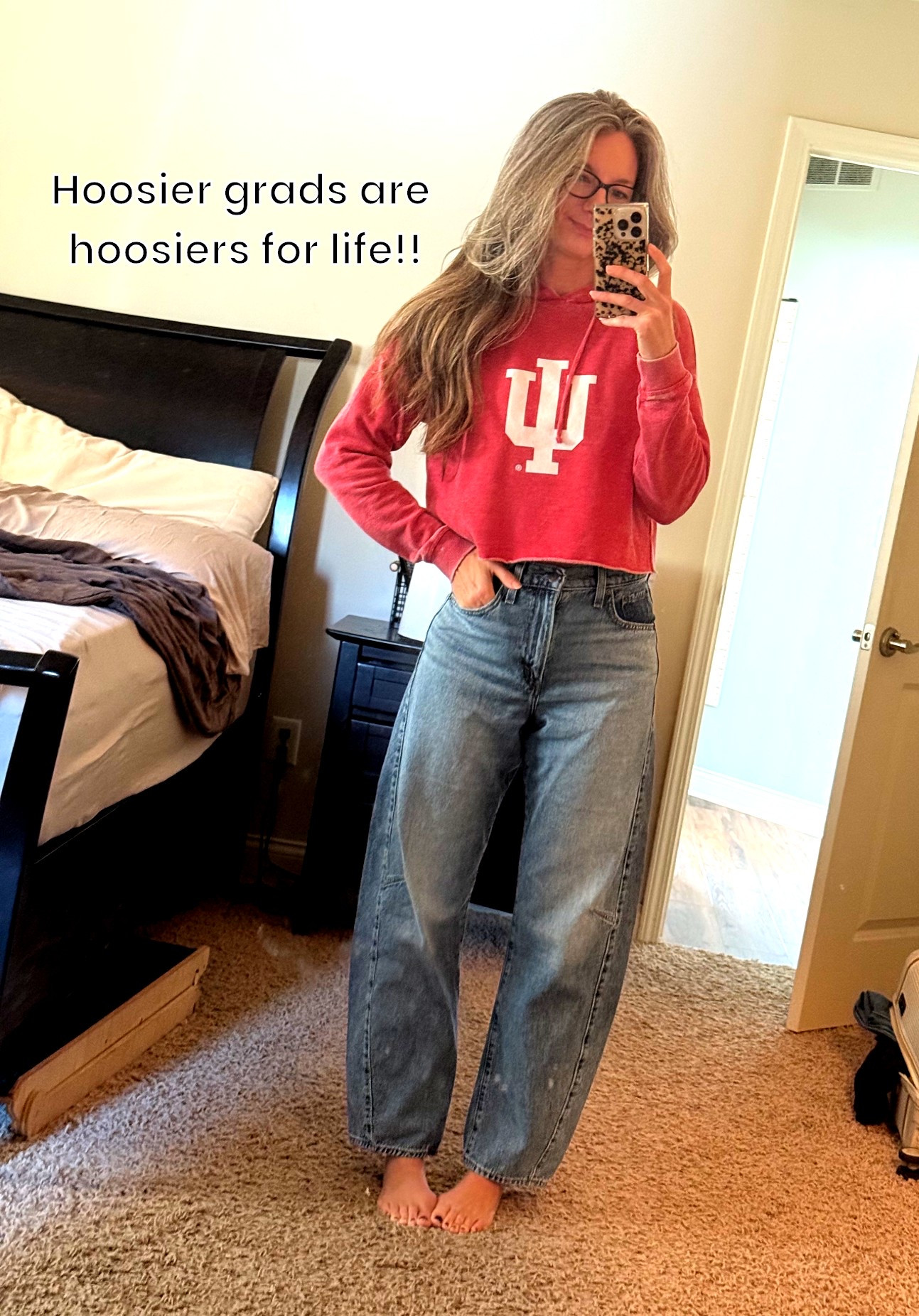 Hoo-hoo-Hoosiers!!!

#LTKootd #LTKOver40 #LTKFindsUnder50