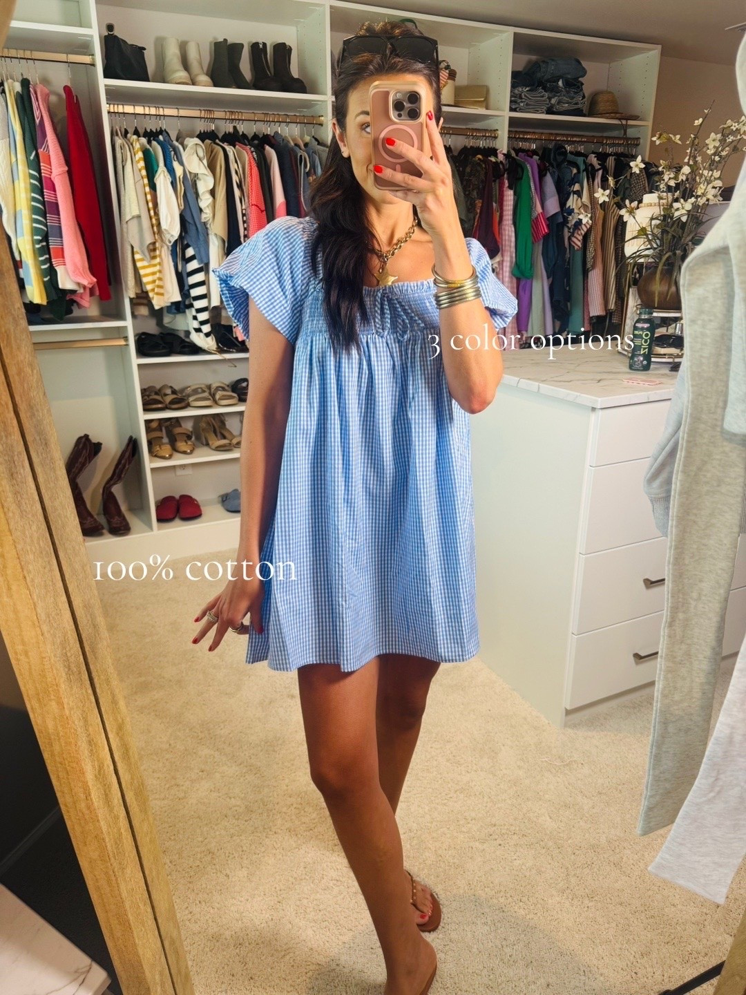 I am absolutely obsessed with this gingham dress! So classy and cute 💙🦋

#LTKootd #LTKmomlife