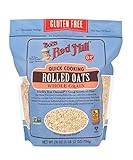 Bob's Red Mill Gluten Free Quick Cooking Rolled Oats, 28 Oz | Amazon (US)